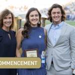 Lizzie Wright with her mom Shari and brother Bishop